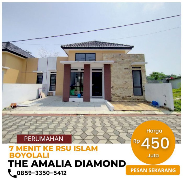 Dijual Rumah Minimalis Harga Ekonomis Di Mojosongo Boyolali Siap KPR