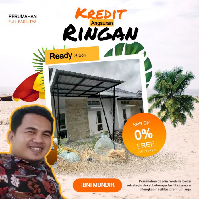 kredit perumahan lokasi 0 jalan raya dekat dengan gerbang tol