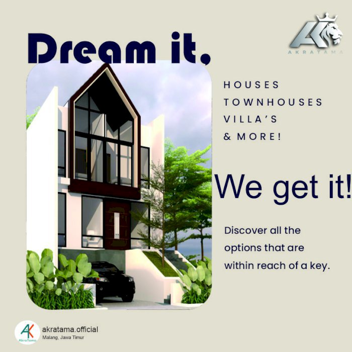 MENARIK!! CLUSTER AKRATAMA DIJUAL VIEW CANTIK