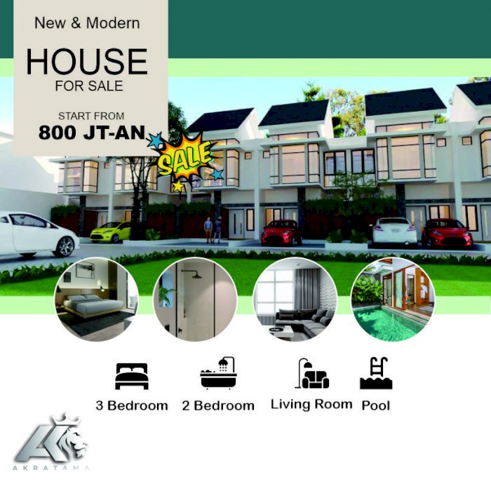 PALING AMAN MURAH DAN NYAMAN CLUSTER AKRATAMA VILLA PALING IDAMAN