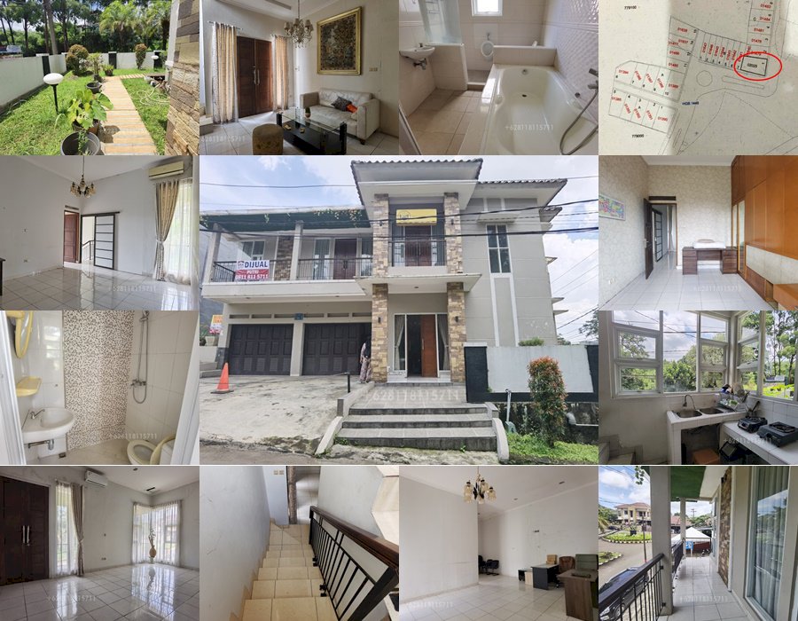 Rumah 2 Lantai Hook Mutiara Sentul