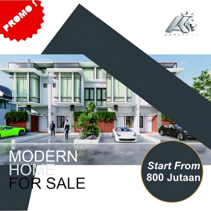 FASILITAS BANGUNAN MODERN HUNIAN AKRATAMA KOTA BATU MALANG