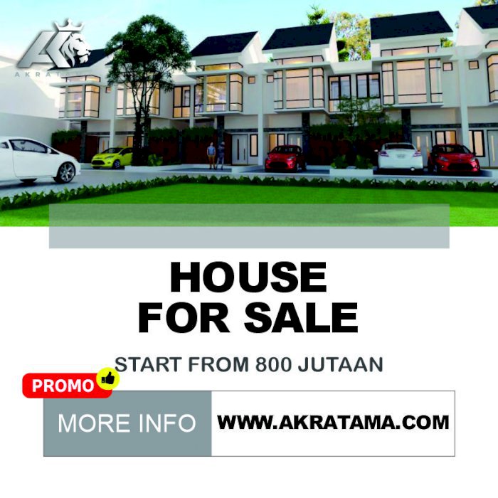 FASILITAS BANGUNAN MODERN CLUSTER AKRATAMA KOTA BATU MALANG