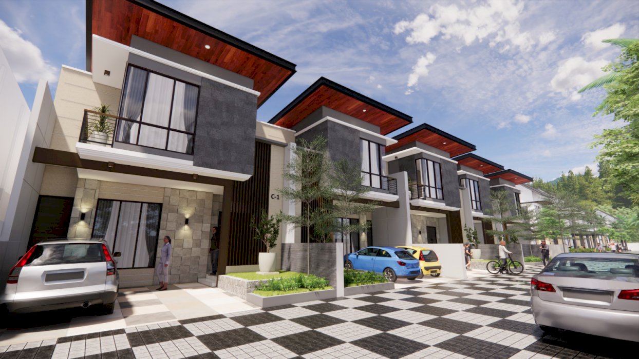 Rumah Modern minimalis malang