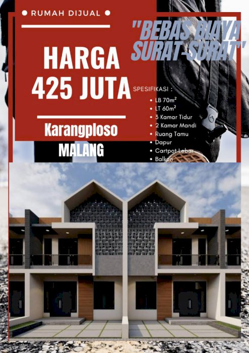 DIJUAL RUMAH BARU MODERN