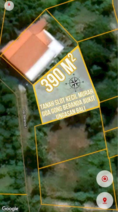 Dijual murah tanah lokasi goa gong sangat murah