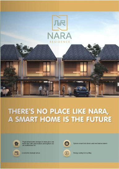 DIJUAL PERUMAHAN NARA RESIDENCE tipe 111/110, GODEAN SLEMAN YOGYAKARTA