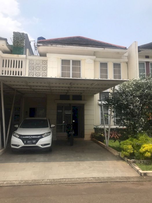 Rumah 2 Lt Siap Huni Cluster Jalan Lebar Nyaman Dkt Kemana Mana