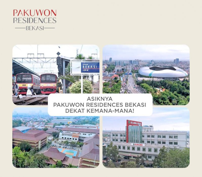 DI JUAL APARTMENT PAKUWON KOKAS 2, PEKAYON BEKASI JAWA BARAT