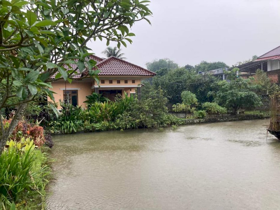 Rumah Villa Nuansa Alam Pedesaan di Pakansari Cibinong Bogor
