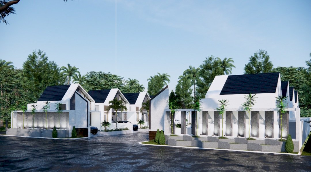 Rumah model scandinavian di Kroya Cilacap