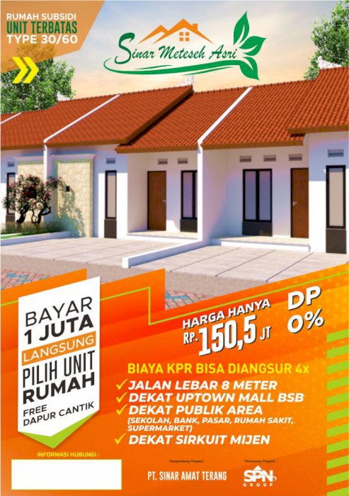 Dijual Rumah Subsidi di metesih boja kendal