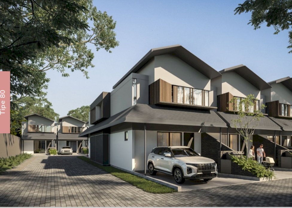 Rumah Cantik di pamulang ada fasilitas kolam renang, comunity hall