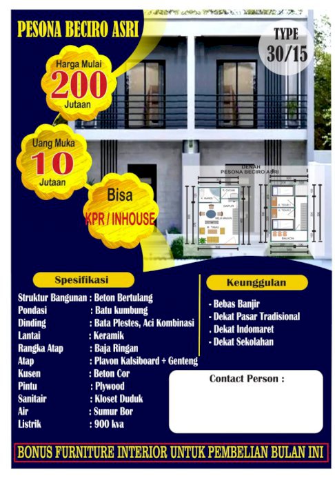 Dijual Rumah Mewah 2 Lantai Tapi Murah Banget Idrumah