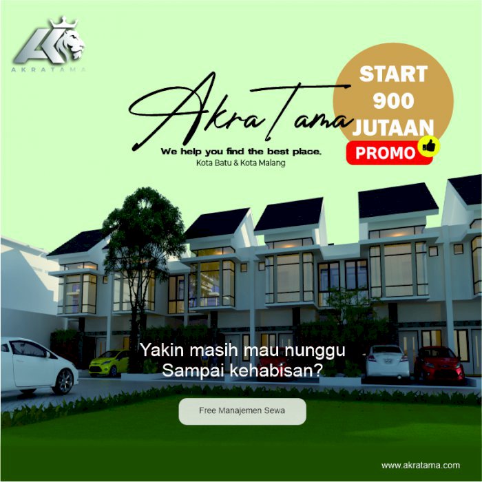 BOOMING!! DIJUAL GRIYA VILLA BATU MALANG