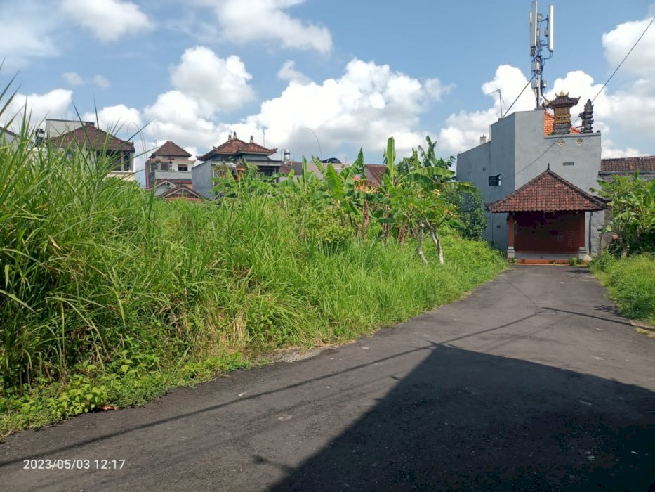 Buc tanah lokasi peguyangan cocok untuk kavling DN investasi