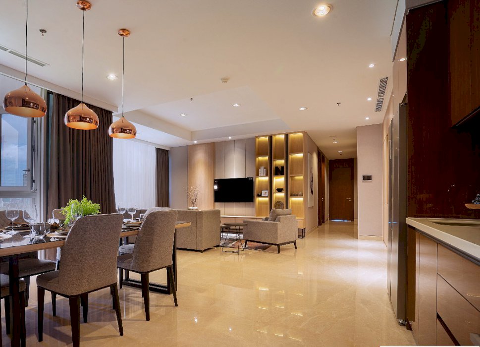 Dijual Element Apartment Unit 3+1BR Full Furnish dan Renov Jarang Ada