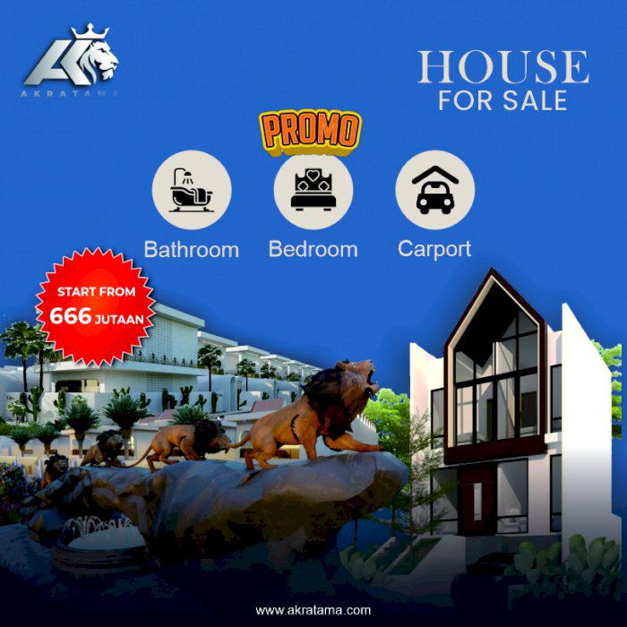 VIEW CANTIK RUMAH TOWNHOUSE INI DIPASARKAN