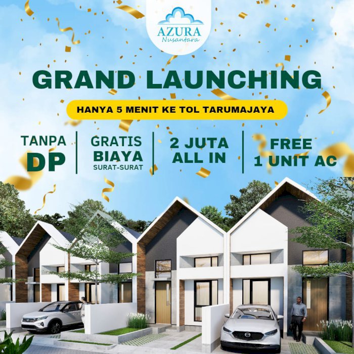 Perumahan Azura Nusantara Scandinavia di Bekasi, 2 juta all in - STK