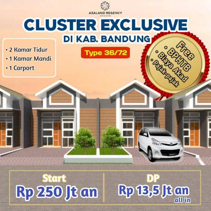 PERUMAHAN ASALAND REGENCY ARJASARI BANDUNG