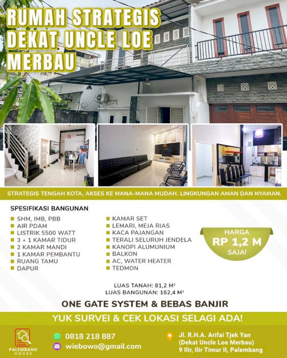 Rumah Strategis Dekat Sekolah IGS dan Uncle Loe