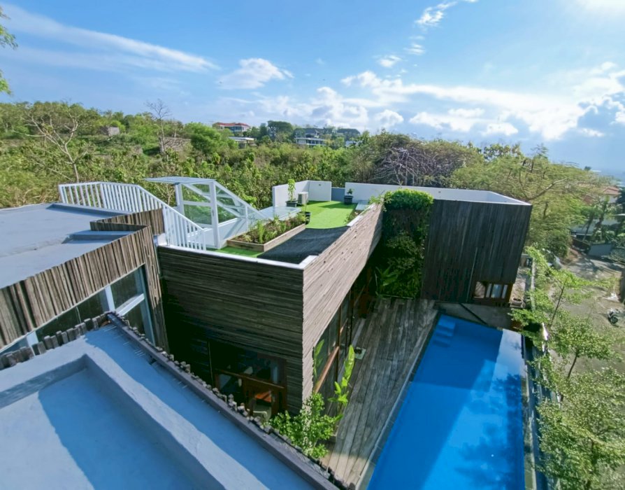 Dijual villa jIMBARAN BALI dengan view menarik 350YN