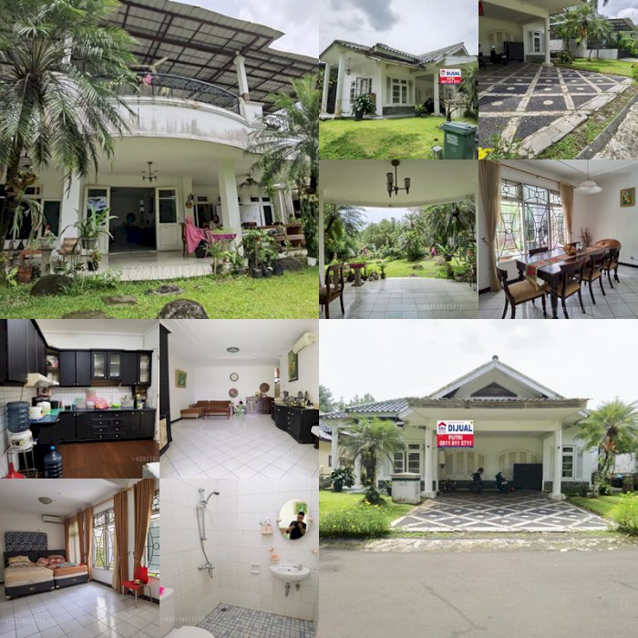 Rumah Villa Halaman Belakang Luas Sentul City