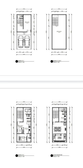 Jual Ruko 4,5 lantai di kawasan Bisnis - Niaga - Kuliner Bandung Jabar