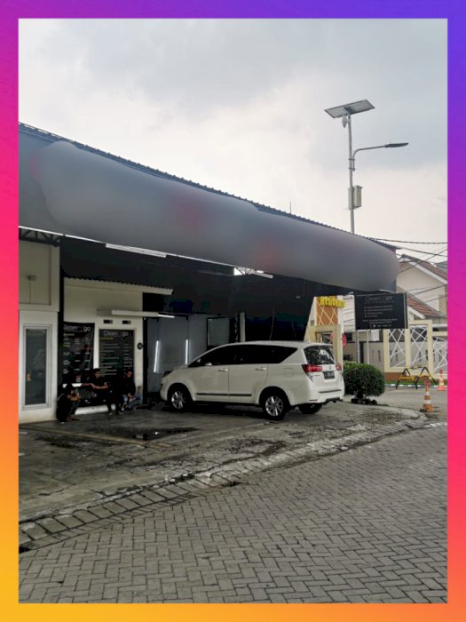 Dijual tempat usaha cuci mobil dan detailing Di Gedangan Sidoarjo