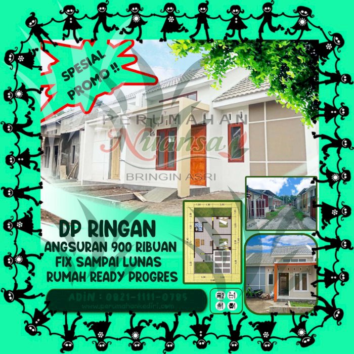 Perumahan DP Murah Cicilan Flat