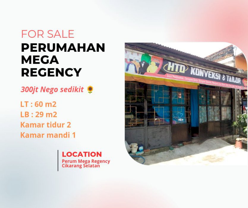 Jual Perumahan Mega Regency Cikarang Selatan