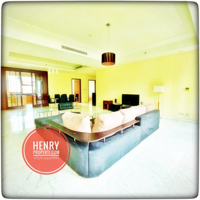 Dijual Cepat Apt Peak Sudirman 3+1BR Best City View Furnish Lt Tinggi