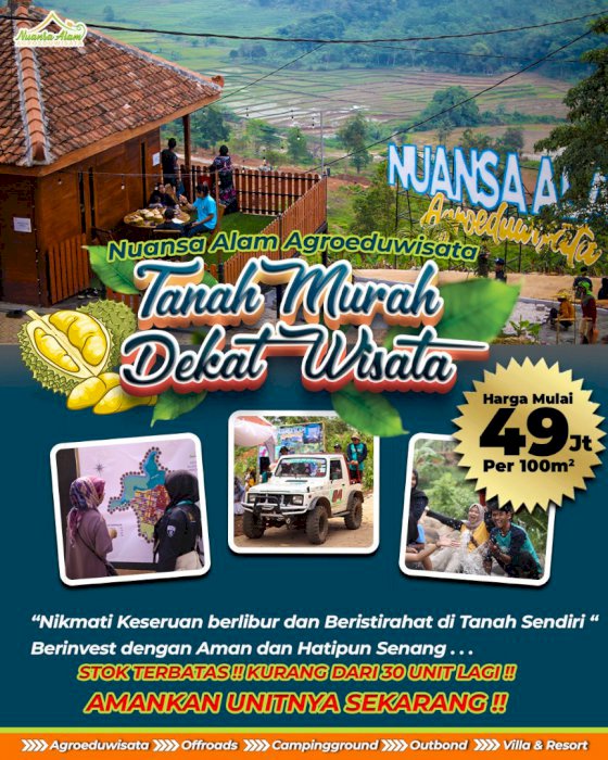 TANAH MURAH STRATEGIS DI WISATA PUNCAK 2