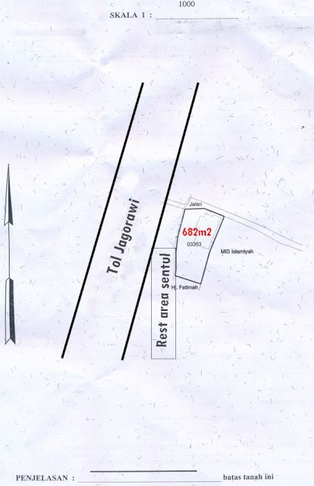 Dijual Lahan Murah Samping Rest Area Sentul SHM