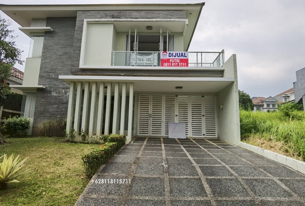 Rumah Taman Yunani 2 Lantai SHM Siap Huni