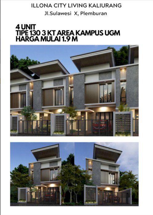 DI JUAL ORIZYA VILLAGE KALIURANG, SLEMAN YOGYAKARTA