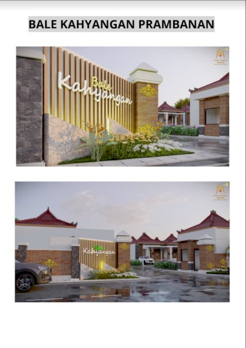 DI JUAL PERUMAHAN BALE KAHYANGAN PRAMBANAN, SLEMAN YOGYAKARTA