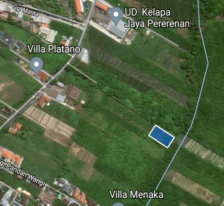 Tanah view sawah abadi