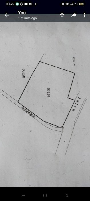 Dijual tanah komersial di tumbakbayuh