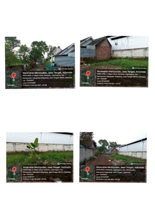 TANAH KAVLING TERBATAS SISA 3 KAV JL MAYUR UNUS SOROYUDAN MAGELANG