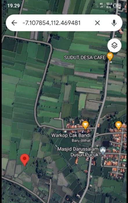 Jual Tambak di dukuh Pokak Desa Srirande kec. Deket Lamongan