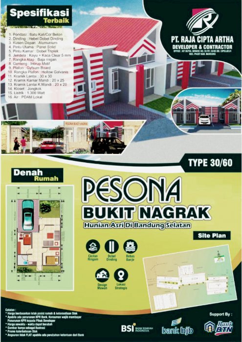 PERUMAHAN MURAH LOKASI STRATEGIS DI BANDUNG