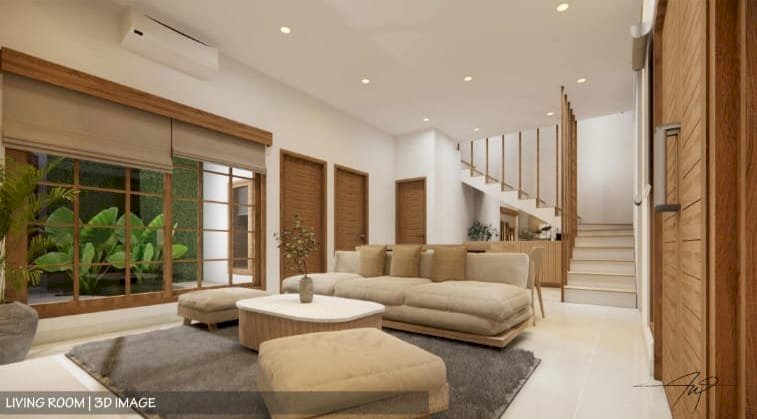 Dijual rumah cantik full furnitur dikawasan perumahan elit renon