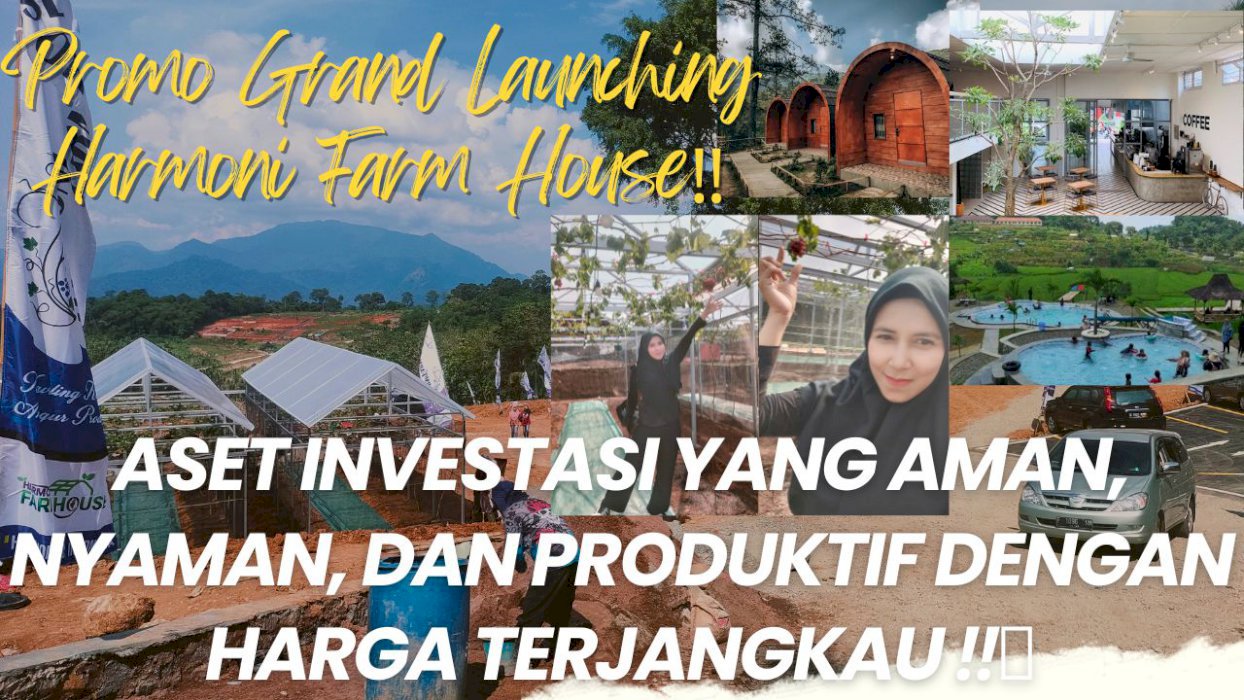 Tanah Kavling Harmoni Farm House Bogor