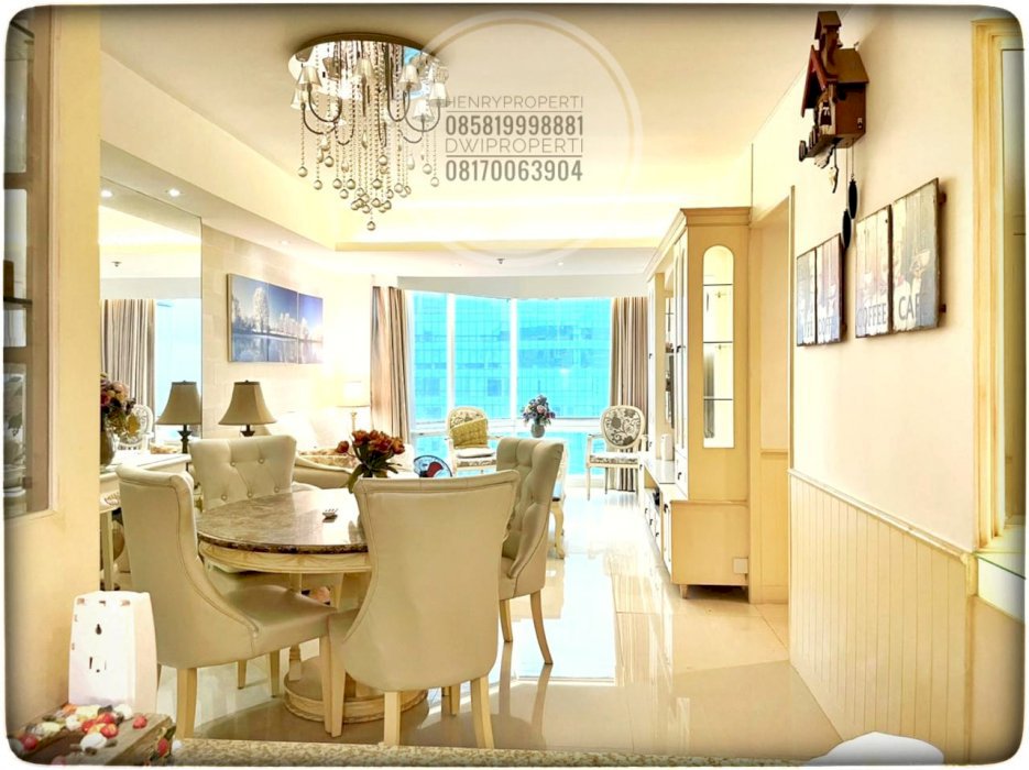 Dijual Unit 2+1BR di Taman Anggrek Condominium sudah di renovasi