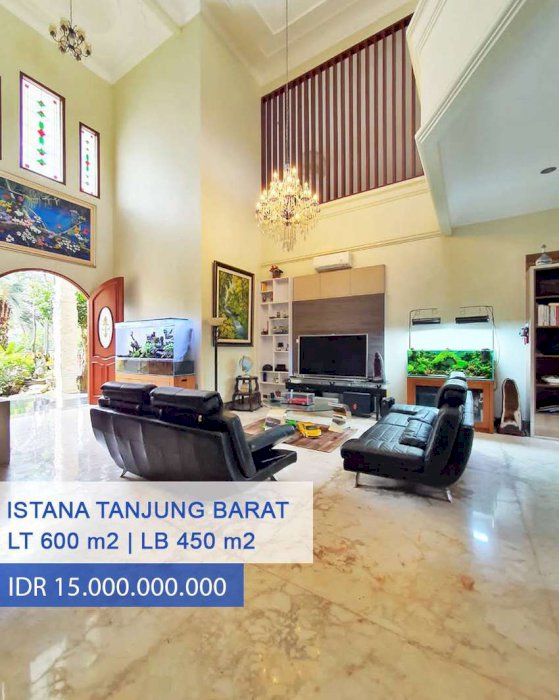 Hot Sale !! Rumah Istana di Tanjung Mas Tanjung Barat, Jakarta Selatan