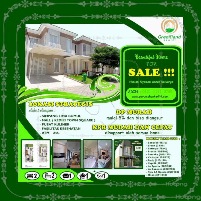 Rumah Cluster Kediri