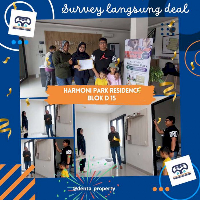 Rumah cluster murah Harmoni Park Residance cileungsi