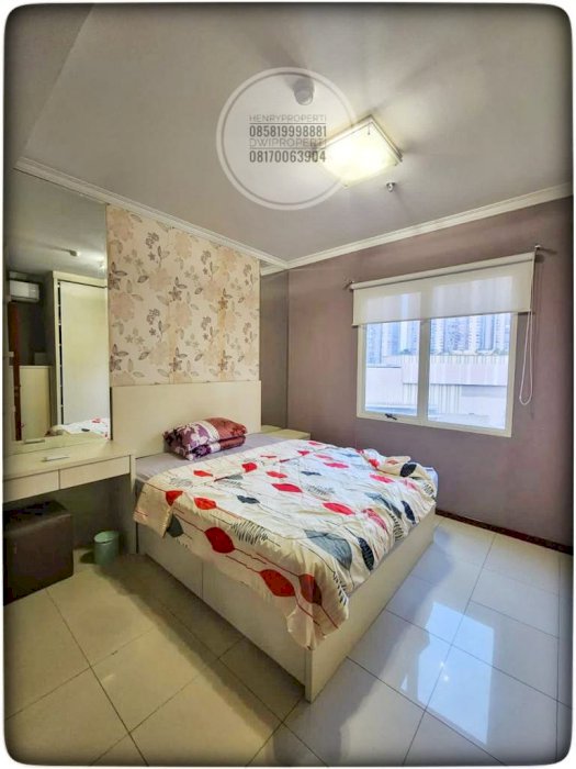 dijual cepat apartemen royal mediterania garden 1 br best city view