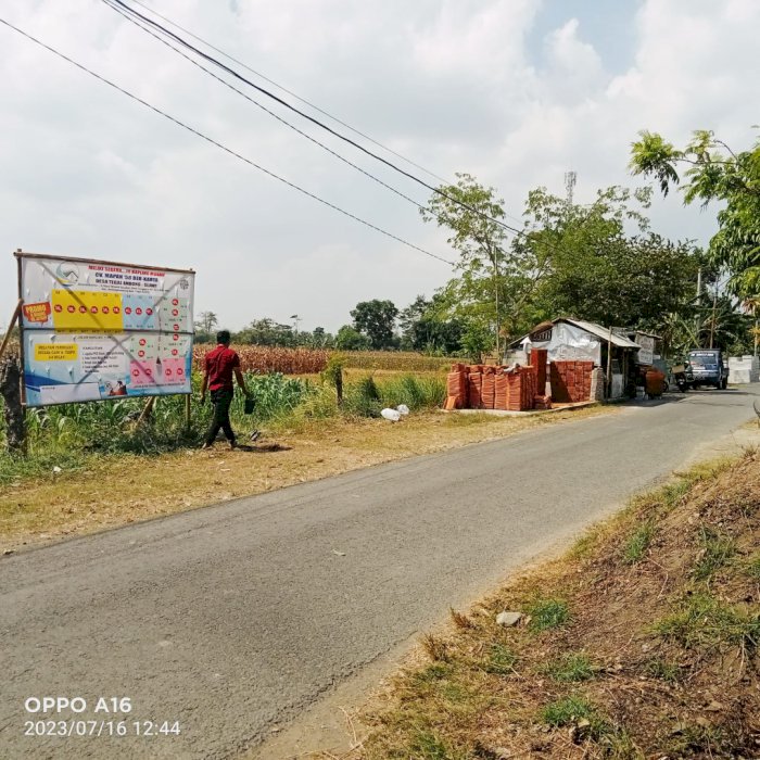 Dijual Tanah Kavling di Tegal Andong - Kambangan - Slawi